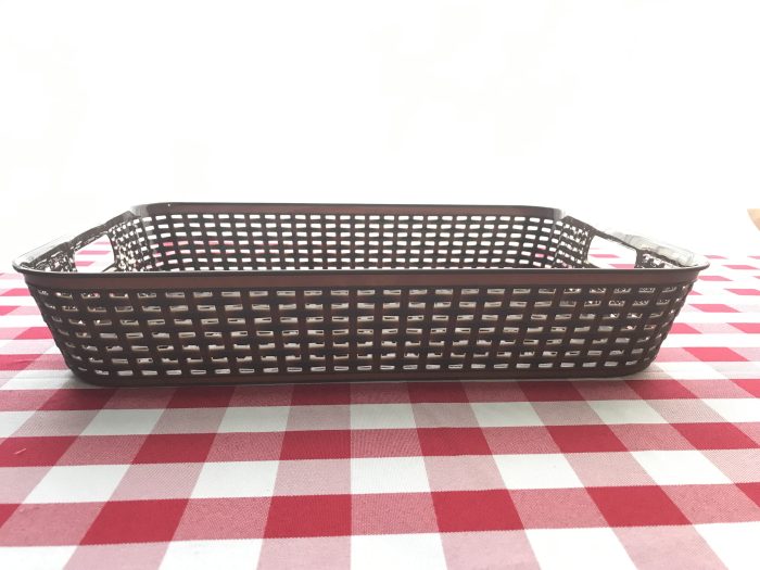 brown tray basket
