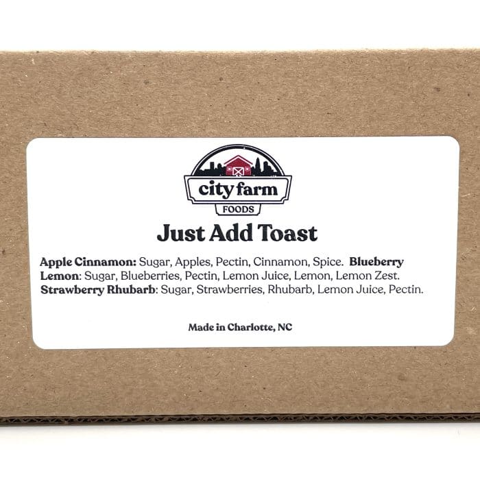 Just Add Toast Jam Set Label