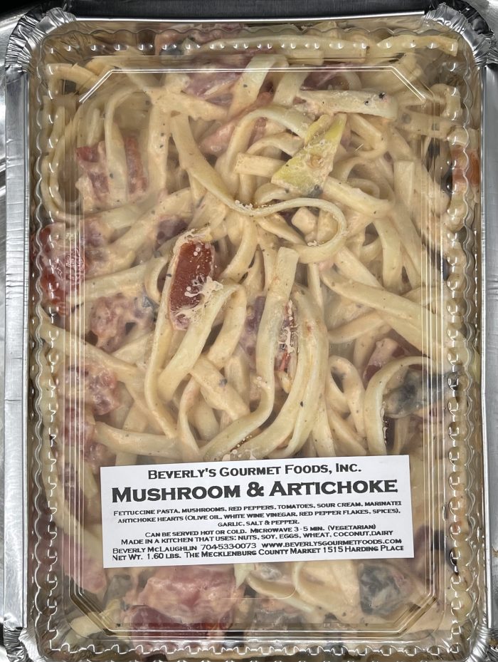 Mushroom & Artichoke Pasta