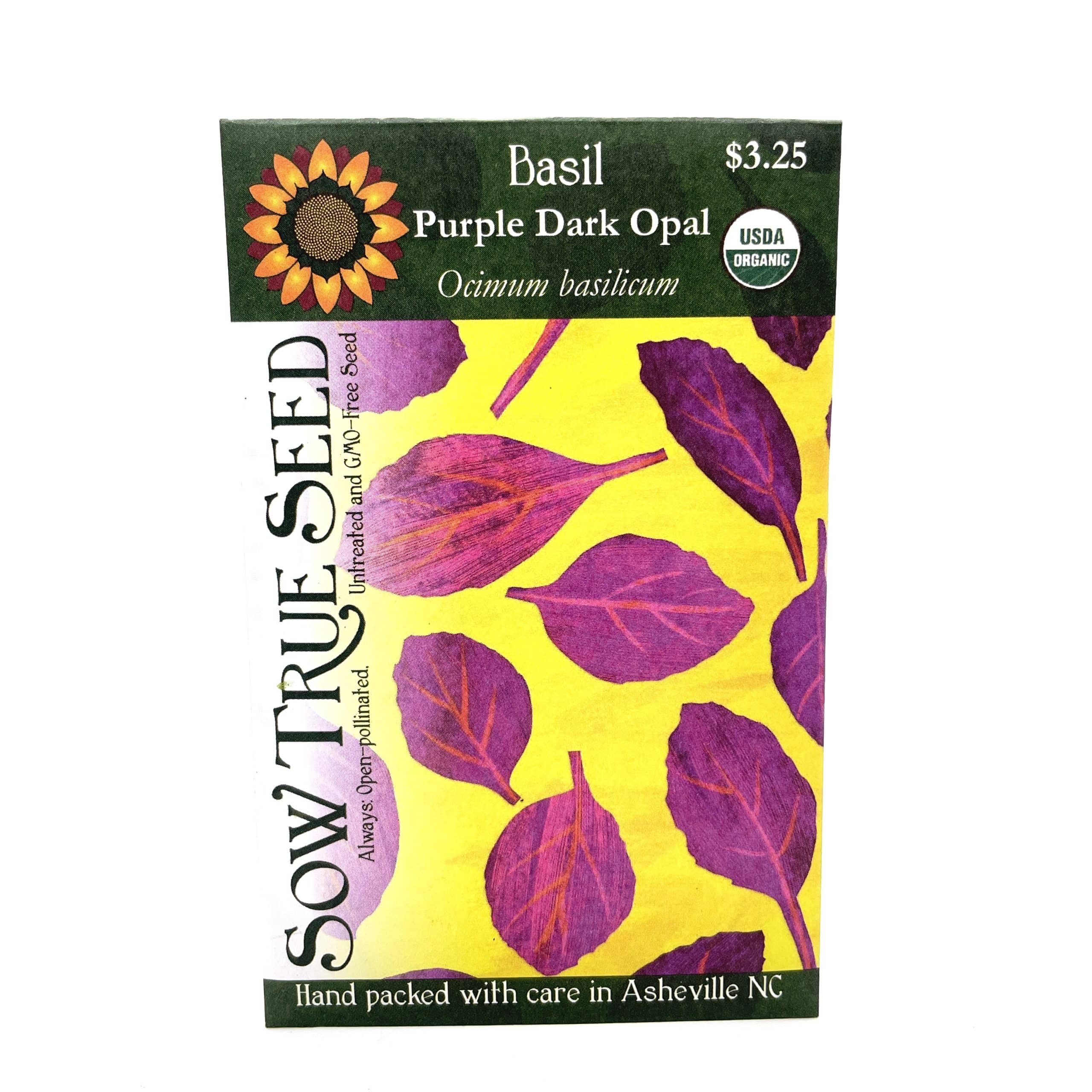 Purple Dark Opal Basil